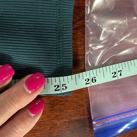 Threads4Thought Womens Leggings L Heather Mallard Full Length Pockets Gym NWOT - Picture 11 of 12